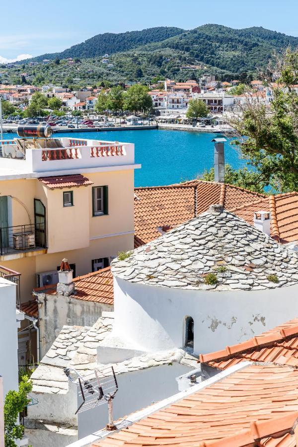 Thimisi Villa Skopelos Town Bagian luar foto