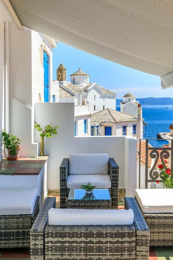 Thimisi Villa Skopelos Town Bagian luar foto